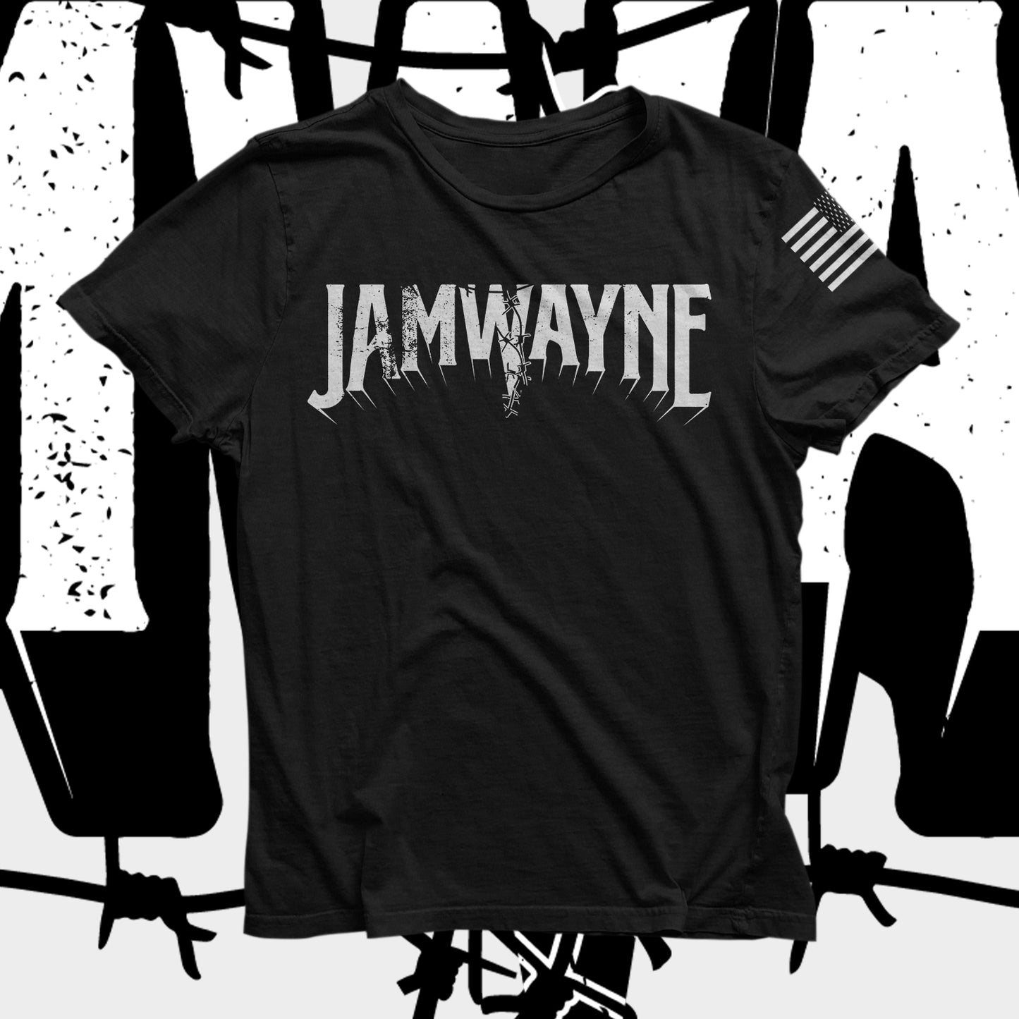 JamWayne Logo Tee (Black)