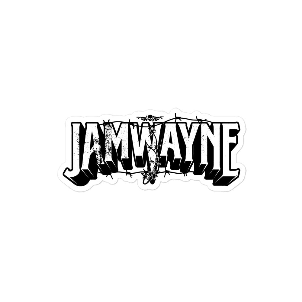 JamWayne Logo Sticker