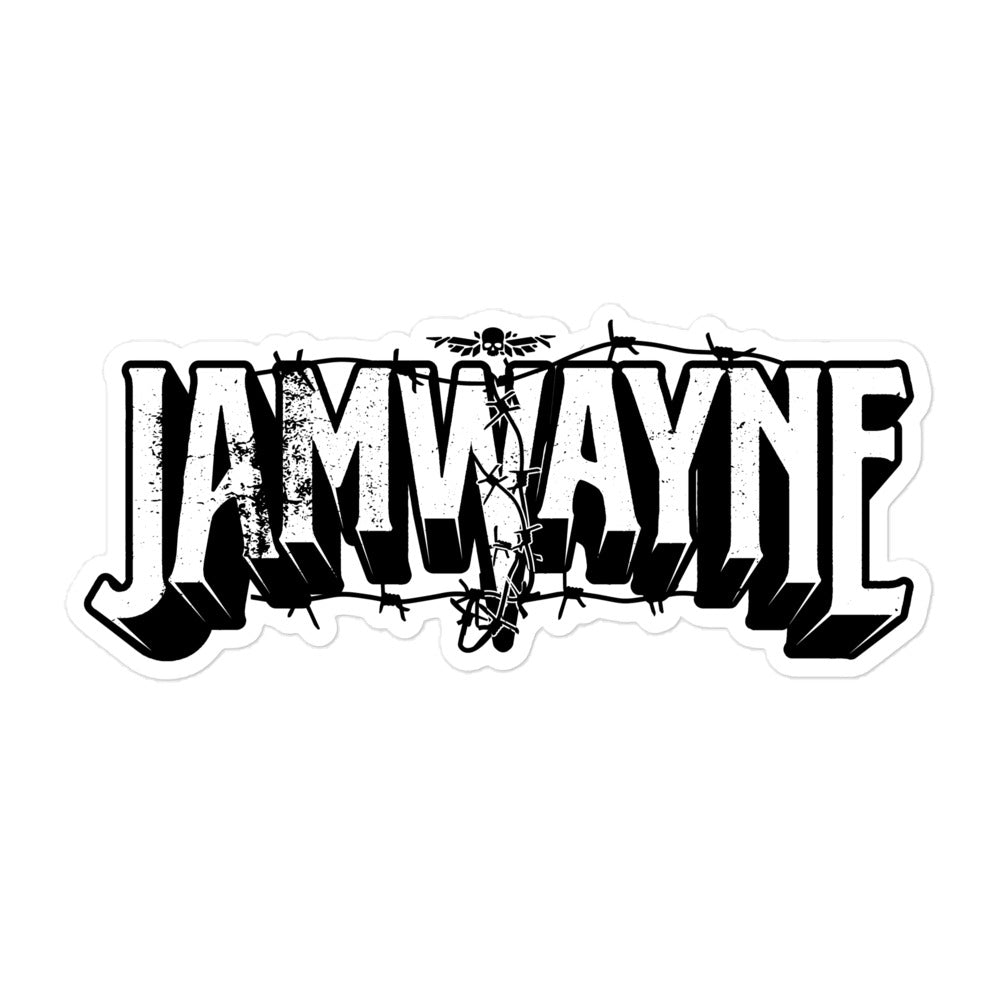 JamWayne Logo Sticker